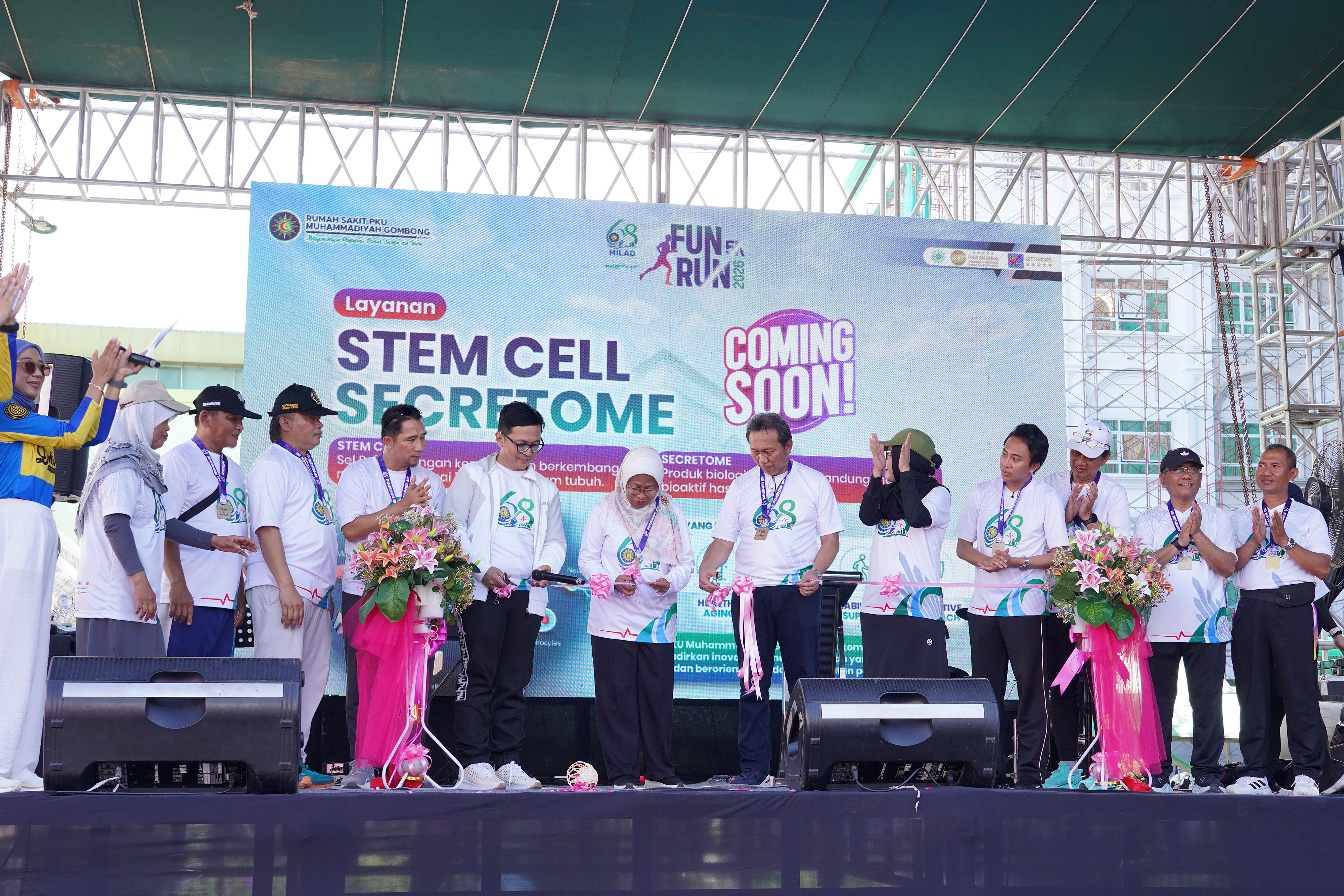 Pelepasan Fun Run 5k RS PKU Muhammadiyah Gombong