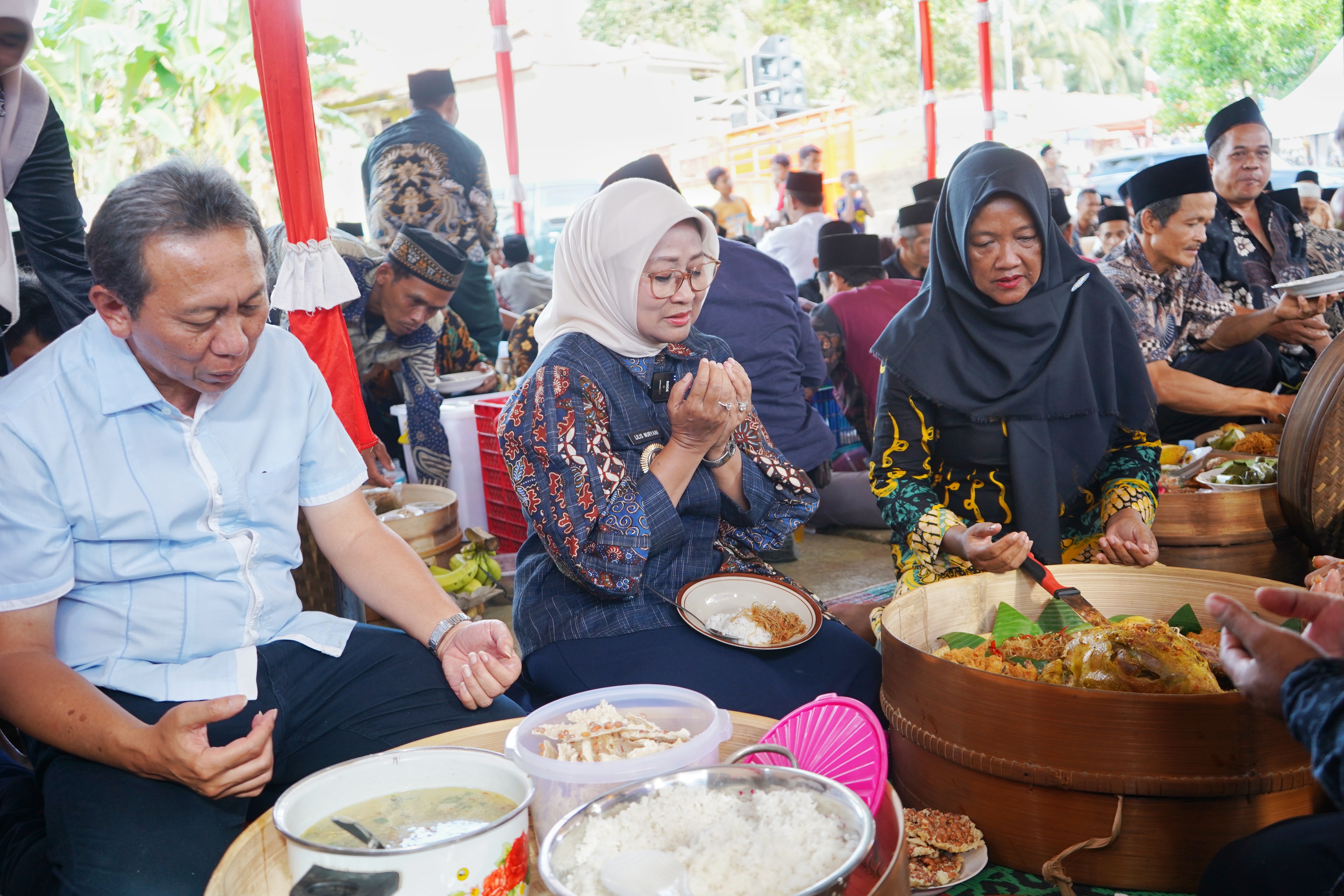 Keduren Tenongan dalam rangka Tasyakuran Desa Argosari