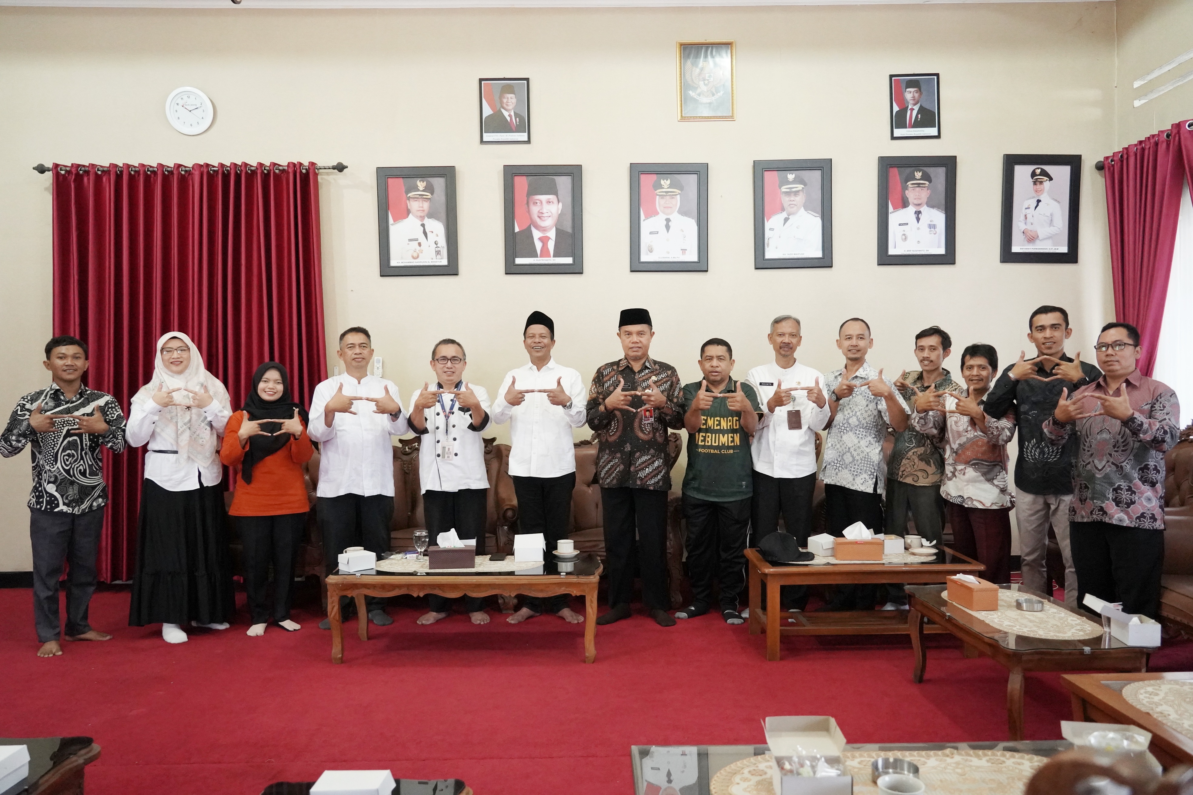 Audiensi Program PPHN Tahun 2027 di Rumah dinas Wakil Bupati