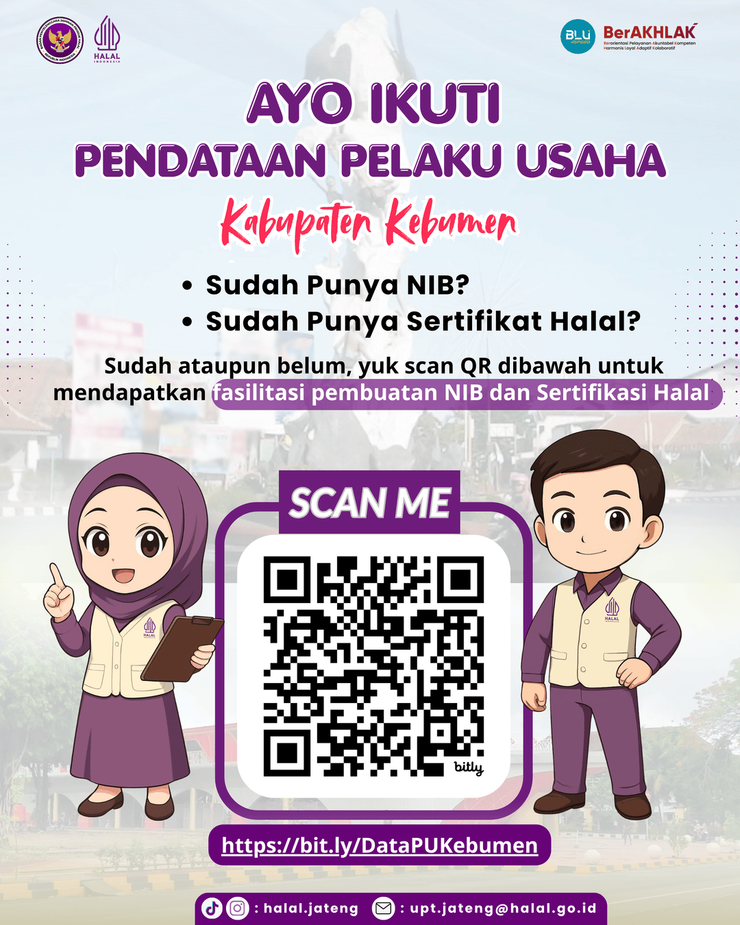 Dukung Ekosistem Halal, Pemkab Kebumen Gelar Pendataan Pelaku Usaha dan Fasilitasi Sertifikasi Gratis