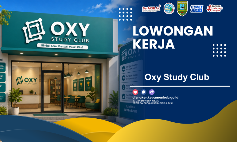 Lowongan Kerja Bimbel OXY Kebumen & Gombong: Buka Formasi Tentor Pengajar Berbagai Mata Pelajaran