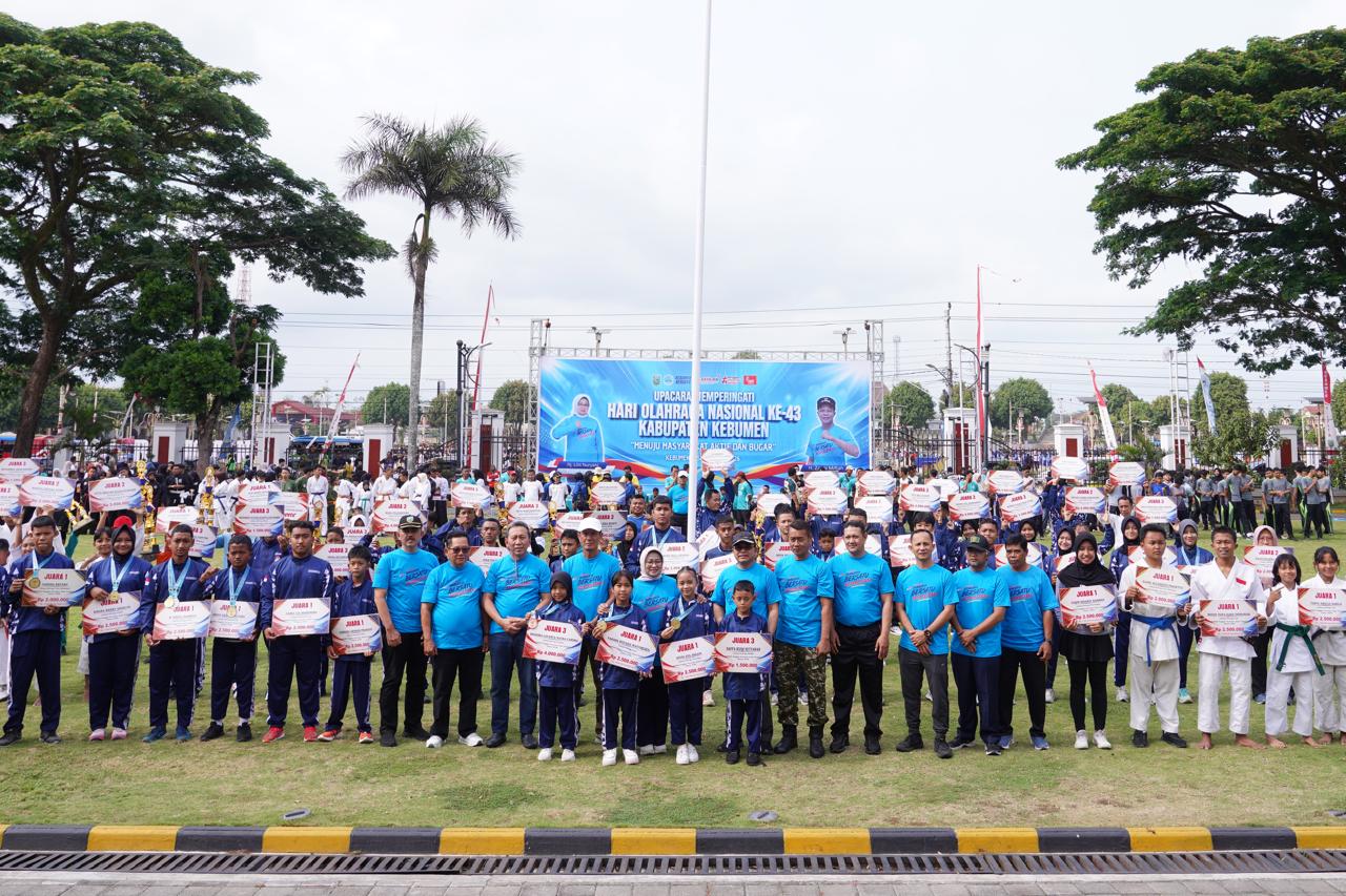 Sabet 111 Medali POPDA, Kebumen Tegaskan Komitmen Bangun SDM Lewat Olahraga