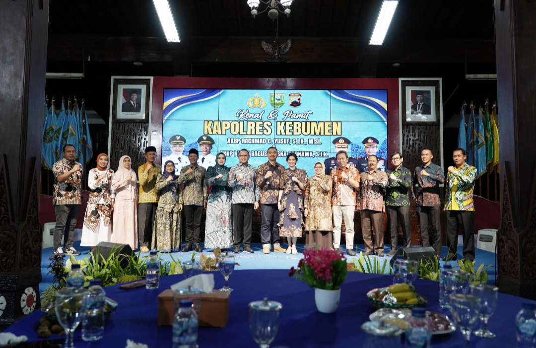 10 Bulan Bertugas, AKBP I Putu Bagus Tinggalkan Kebumen. Ini Kapolres Barunya