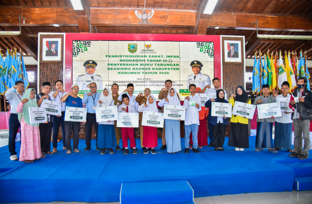 Rp2,54 Miliar Dana Zakat di Kebumen untuk Sekolah, Rumah, hingga Modal Usaha