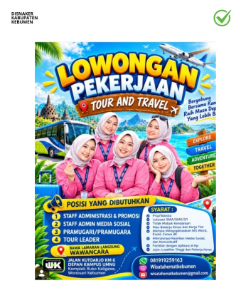 Lowongan Kerja Tour and Travel di WHK Kebumen