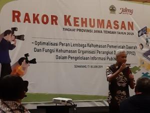 Pemprov Jawa Tengah selenggarakan Rapat Koordinasi Bidang Kehumasan