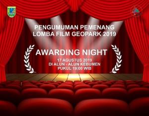 Pengumuman Pemenang Lomba Film Geopark 2019