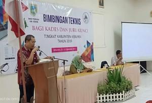 Disdik Gelar Bimtek Bagi Kepala Desa dan Juru Kunci Cagar Budaya