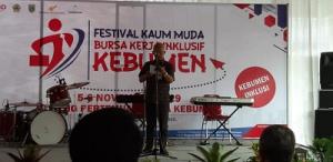 Kebumen Gelar Festival Kaum Muda Bursa Kerja Inklusif