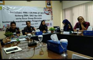 Persiapkan Penilaian Kinerja DBHCHT, Kantor  Bea dan Cuka Cilacap Selenggarakna FGD