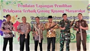 Kelurahan Panjer 3 Besar Lomba Gotong Royong Tingkat Propinsi