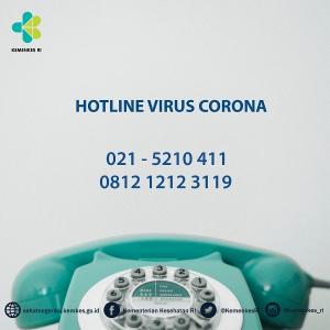 Kemenkes RI Buka Hotline Khusus Corona