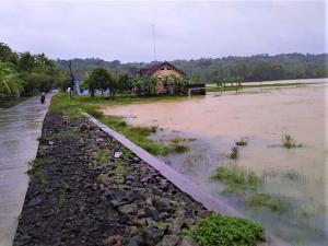 Diguyur Hujan Beberapa Hari, Warga Tertimpa Musibah dan Beberapa Titik di Kebumen Tergenang Air