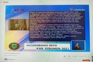 Kebumen Gelar Musrenbang RKPD Tahun 2021 Dengan Virtual Reality