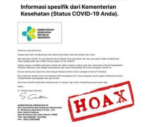 Kemenskes Diterjang Hoax, Langsung Beri Klarifikasi