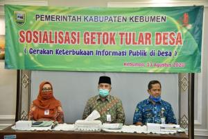 Bupati Kebumen Sosialisasikan Program Getok Tular Desa