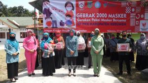 Gebrak 2000 Masker TP PKK Kebumen