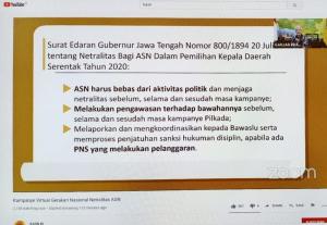 Jelang Pilkada Serentak : 8 Tidak Bagi ASN !