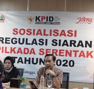 Menuju Pilkada Serentak Tahun 2020, KPID Sosialisasikan Regulasi Siaran