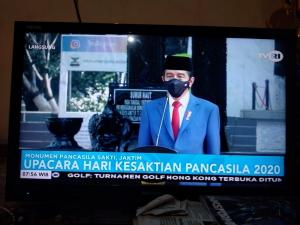 Upacara Virtual Memperingati Hari Kesaktian Pancasila