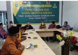 Pentashorufan Tahap II Tahun 2020, BAZNAS Salurkan 748 Juta Untuk 6 Kecamatan