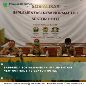 Bappenda Sosialisasikan Adaptasi Kebiasaan Baru Bagi Pengelola Hotel