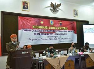 Koordinasi Lintas Sektor Ekuinda Jelang Natal dan Tahun Baru 2021