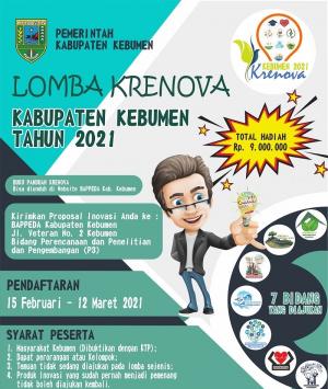 Kebumen Kembali Gelar Lomba Krenova 2021