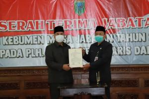 Serah Terima Jabatan Bupati, Sekda Kebumen Kini Jabat Plh Bupati Kebumen