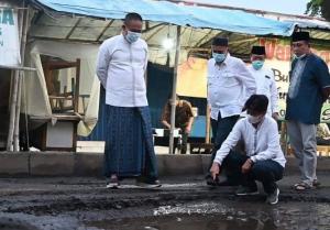 Sehari Dilantik, Bupati Kebumen Langsung Tinjau Jalan Rusak di Petanahan