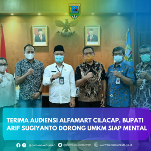 Bupati Arif Sugiyanto Dorong UMKM Siap Mental