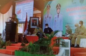 Buka Musrenbang RPJMD 2021-2026 Bupati Arif Sugiyanto Ingatkan Prokes dan PPKM Mikro