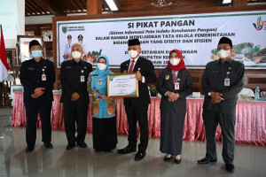 Cegah Stunting, Bupati Kebumen Luncurkan Sistem Ketahanan Pangan