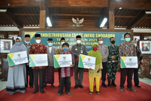 Penyaluran ZIS Tahap III Tahun Anggaran 2021, Baznas Kebumen Gali Potensi Zakat ASN dan Sektor Pertanian