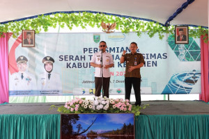 Dukung Fasilitas Air Bersih, Bupati Kebumen Resmikan PAMSIMAS di 40 Desa