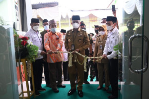 Bupati Resmikan Gedung Asrama dan Perpustakaan MTsN 1