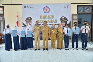 Bupati Bakal Buat Boording School di SMPN 1 Kebumen sebagai Pilot Project