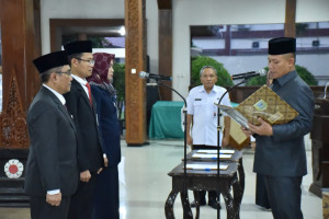 Bupati Kebumen Lantik Tiga Pejabat Baru, Dua Di Antaranya Kepala Dinas