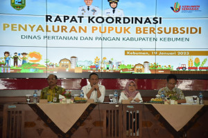 Pemkab Kebumen Tahun ini Salurkan Puluhan Ribu Ton Pupuk Bersubsidi