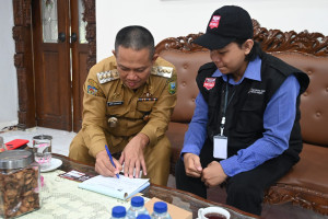 Jalani Coklit, Bupati Ajak Masyarakat Sukseskan Pemilu