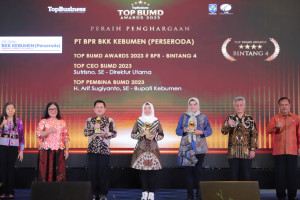 Ajang TOP BUMD Awards 2023, Kebumen Gondol Tiga Penghargaan Sekaligus