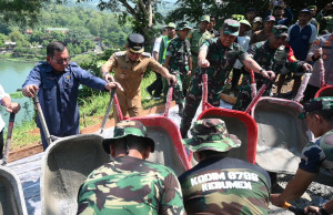 Lewat TMMD, Danrem 072 Pamungkas Ajak Bangun Desa dengan Gotong Royong