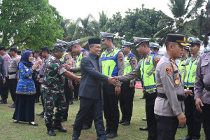 Bupati dan Forkopimda Gelar Apel Pasukan Pengamanan KIE 2023