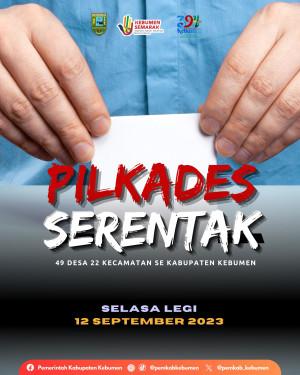 Pilkades Serentak Diikuti 144 Calon, Pemkab Kebumen Anggarkan Rp1,2 Miliar