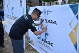 Tekan Angka Kematian Ibu, Pemkab Kebumen Launching Si Jaring Faskes