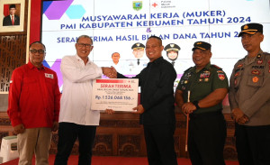 Bulan Dana PMI Kebumen Tahun 2023 Capai Rp1,5 Miliar, Naik Tipis