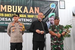 Bupati Kebumen Resmi Buka KBM Tahap I Tahun 2024 dengan Pembangunan Rabat Beton