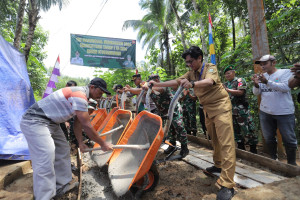 TMMD Tahap I/2024 Resmi Dibuka, Fokus Infrastruktur Jalan Desa