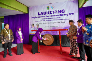 Perkuat Layanan Dasar, Pemkab Kebumen Resmi Luncurkan Implementasi Posyandu 6 Bidang SPM