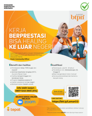 Lowongan Kerja BTPN Syariah – Posisi Community Officer